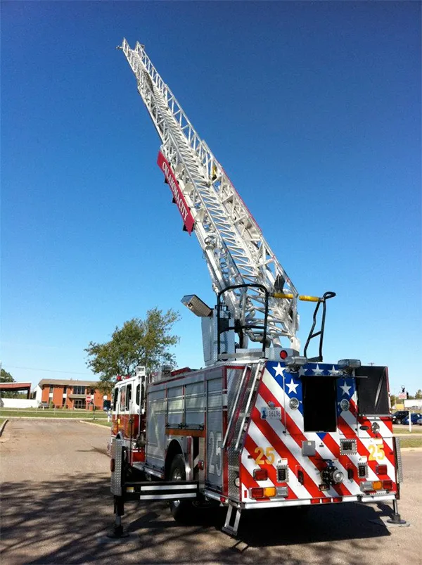 aerial-fire-truck-ladder-testing-2 Aerial and Ground Ladder support