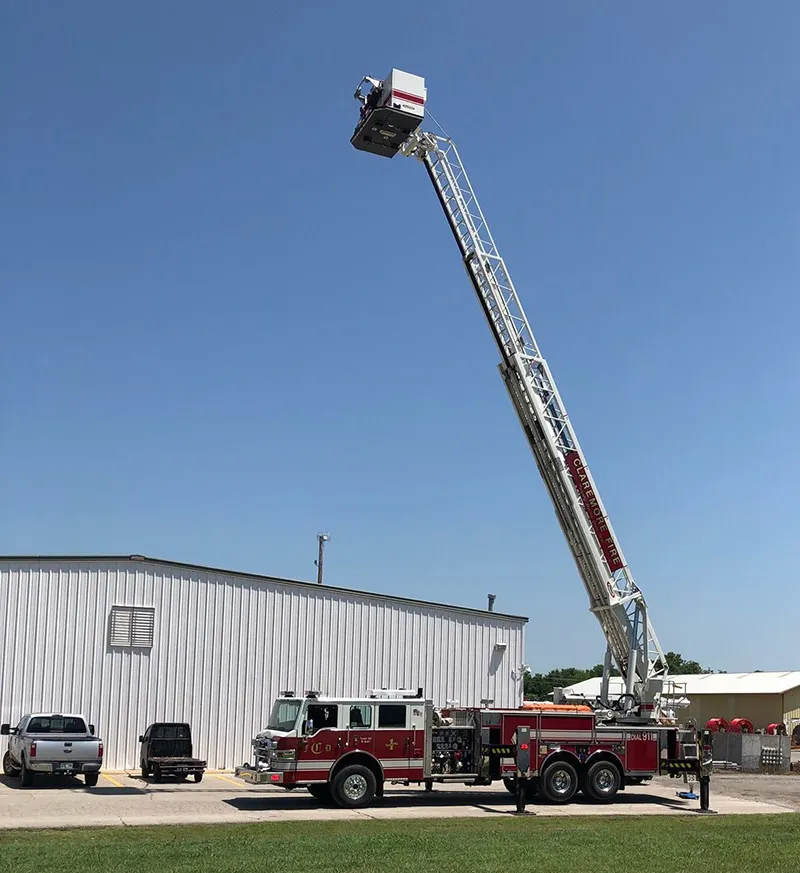 fire truck ladder extension