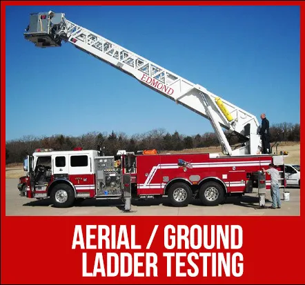 aerial ground ladder testing